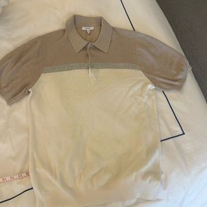 Men’s polo style knit shirt